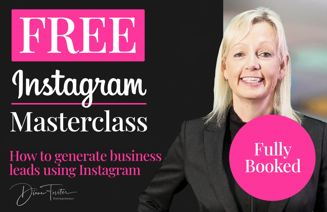 Free Instagram Masterclass - 25th Jan 2023